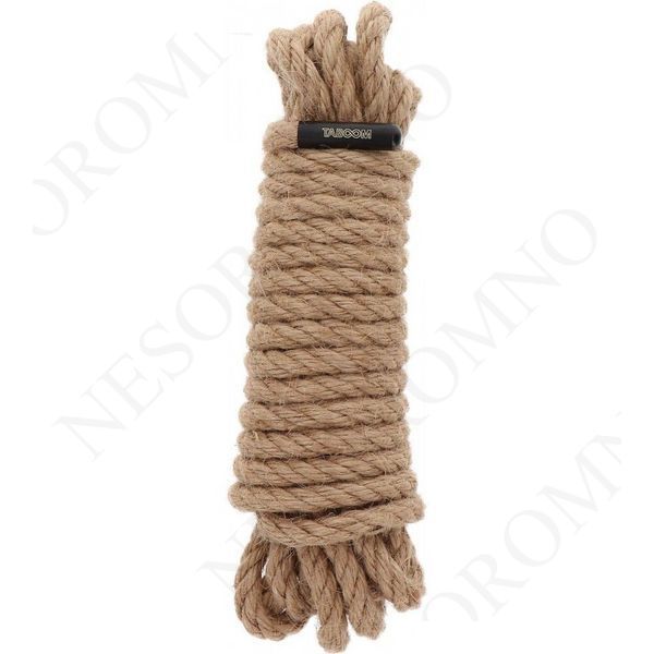 Бандажна мотузка Taboom Вondage Ropes бежева, 5 м TB17252 фото