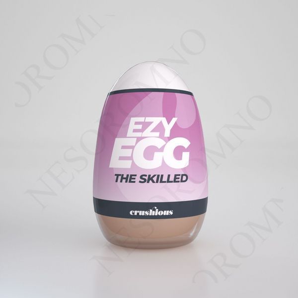 Мастурбатор-яйце, вагіна CRUSHIOUS EZY EGG THE Skilled, реалістичний EX53192 фото