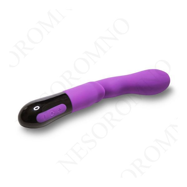 Вібратор Adrien Lastic Nyx 2.0 стимуляція точки G та входу у піхву, фіолетовий AL11273 фото