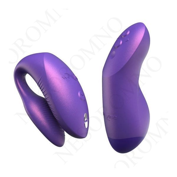 Вібратор для пар We-Vibe Chorus Pro Cosmic Purple з пультом і додатком, фіолетовий SNSP1SG5 фото