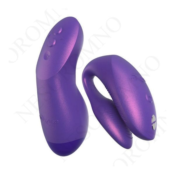 Вібратор для пар We-Vibe Chorus Pro Cosmic Purple з пультом і додатком, фіолетовий SNSP1SG5 фото