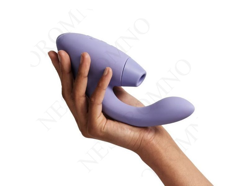 Інноваційний безконтактний вібратор-стимулятор Womanizer Duo 2 Lilac W44128 фото