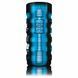 Мастурбатор у колбі з ребристою структурою Zolo Back Door Cup, блакитний T670001 фото 2