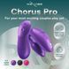 Вібратор для пар We-Vibe Chorus Pro Cosmic Purple з пультом і додатком, фіолетовий SNSP1SG5 фото 4