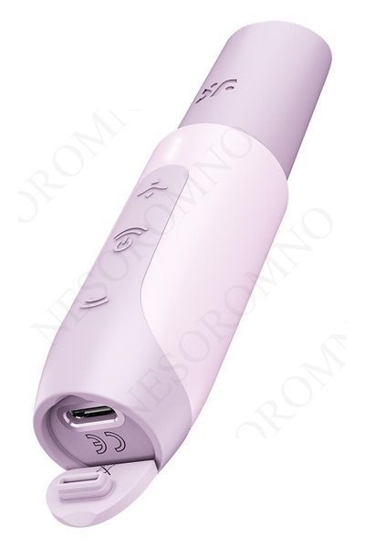 Стимулятор хвилевої клітора Satisfyer Secret Kiss у формі помади, рожевий ST4078519 фото
