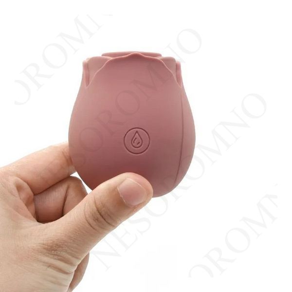 Вакуумний стимулятор клітора у вигляді троянди Sweet Em Velvet Lure, рожевий 89592 фото