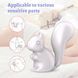 Міні-вібратор кліторальний Every Night Toys Debbie у формі білочки білий, 10 режимів вібрації 20556 /YAI707-002 фото 5
