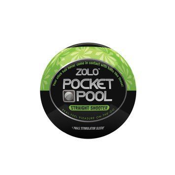 МАСТУРБАТОР ZOLO POCKET POOL STRAIGHT SHOOTER T670017 фото