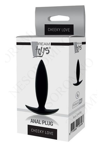 Анальна пробка BOOTYFUL XTRA SMALL 3.5 INCH. BLACK DT21010 фото