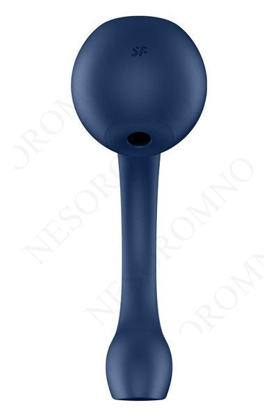 Вібратор для точки G та клітора Satisfyer Pro+ Wave 4 Connect App з додатком, синій ST4044163 фото