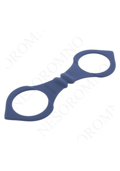 Силіконові наручники на зап'ястя Taboom Silicone Supreme, синій TB17350 фото