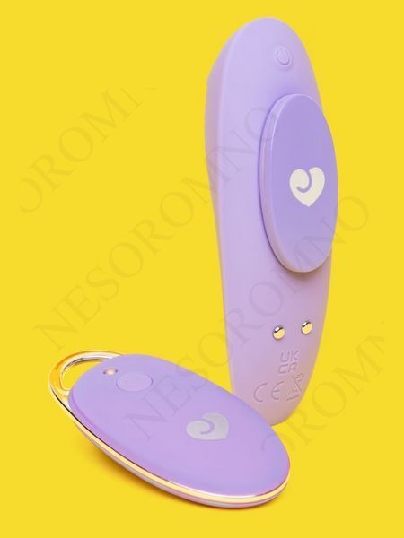 Вібратор в трусики з пультом Lovehoney Mon Ami Panty Vibrator для клітора, бузковий L86763 фото