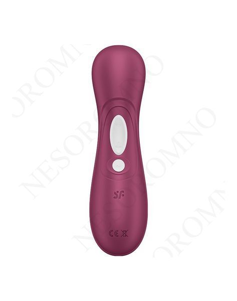 Вакуумний кліторальний стимулятор Satisfyer Pro 2 Generation 3 Satisfyer Liquid Air, бордовий T360559 фото