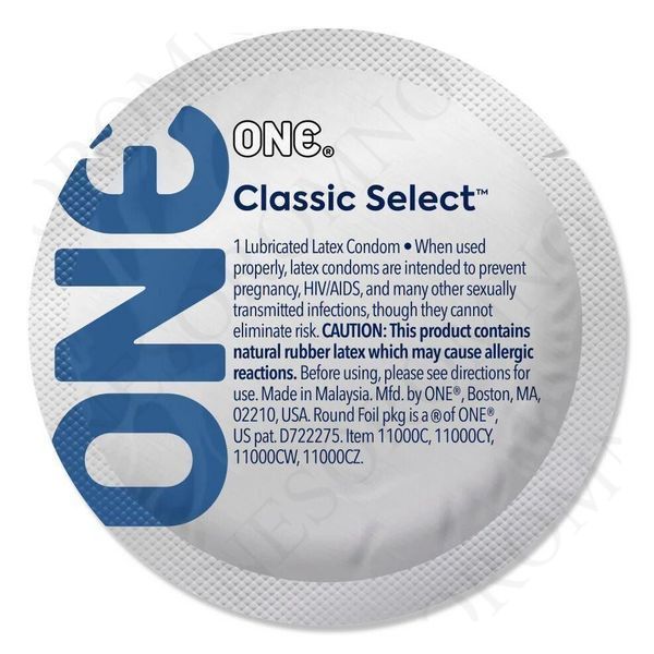 Банка презервативів ONE Classic Select Contest Collection, 100 шт 11000B фото
