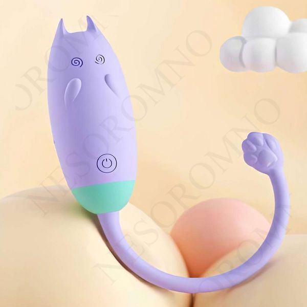 Кліторальний вібратор кішечка Lilo "We Love QiQi" USB (без Д/К) фіолетовий X00001160-4 фото
