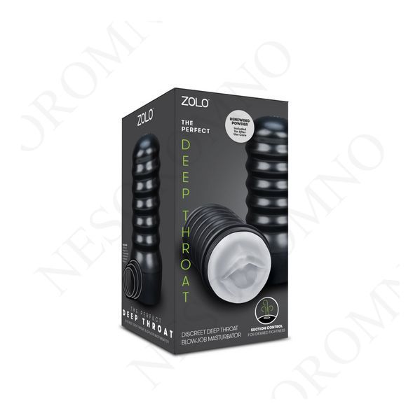 Мастурбатор у колбі ZOLO THE PERFECT DEEPTHROAT MASTURBATOR T670033 фото