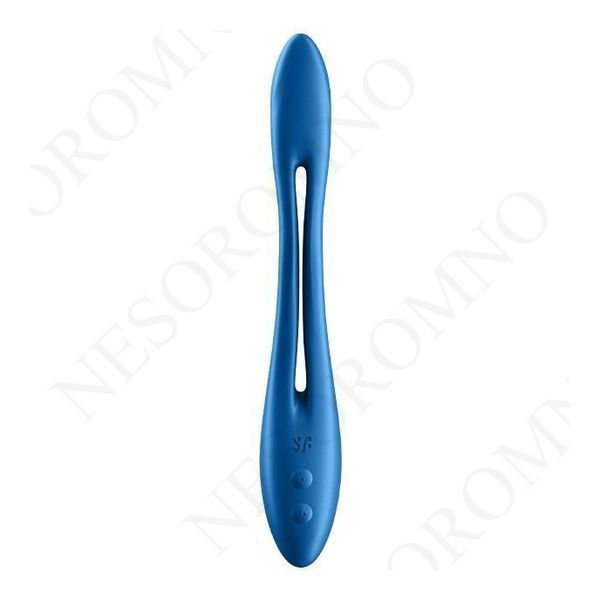 Універсальний вібратор (ерекційне кільце), що гнеться Satisfyer Elastic Game синій T360353 фото