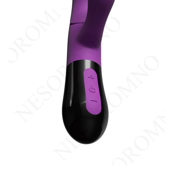 Вібратор-кролик Adrien Lastic Ares 2.0 фіолетово-чорний AD11253 фото