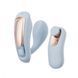 Вібратор у трусики з пультом керування Qingnan No.6 Wireless Control Beige, блакитний Q96619 фото 1