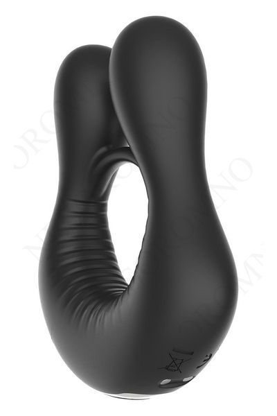 Кільце ерекційне для пеніса з вібрацією Dream Toys чорне DT22084 фото