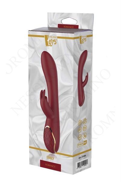Вібратор кролик Dream Toys ROMANCE EMILY червоний DT21806 фото