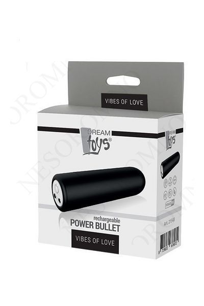 Вібропуля VIBES of LOVE POWER BULLET BLACK DT21543 фото