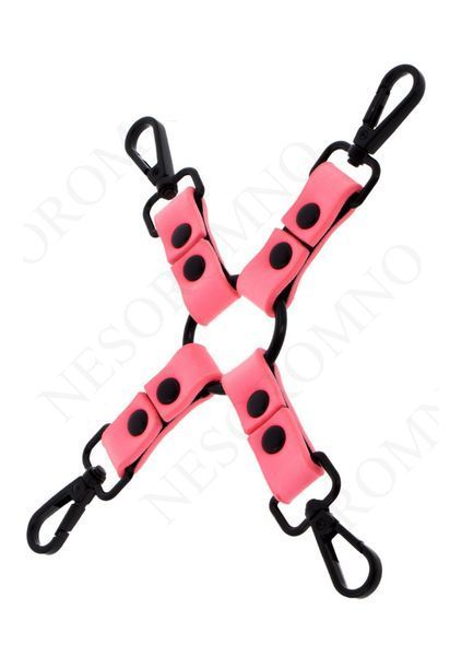Перехресна система фіксації Taboom Glow In the Dark Hogtie рожева, що світиться в темряві, рожева TB17205 фото