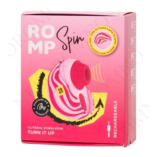 Вакуумний стимулятор клітора ROMP Spin в тревел-форматі, рожевий RPPA1SGZ фото