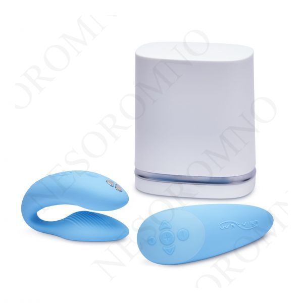 Вібромасажер для пар We-Vibe Chorus, Blue  W44052 фото