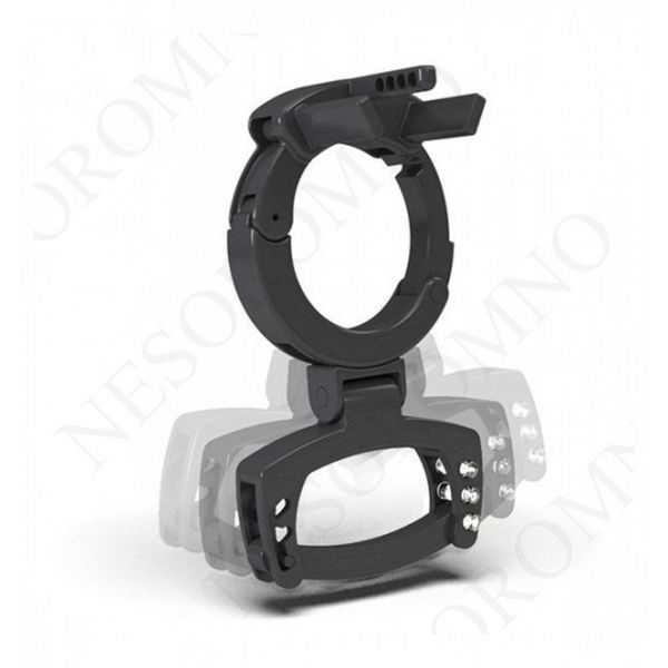 Затискачі на яєчка MYSTIM-EDD TIGHT BALL SQUEEZER, чорний, 4.9 х 2.5 см MS29739 фото