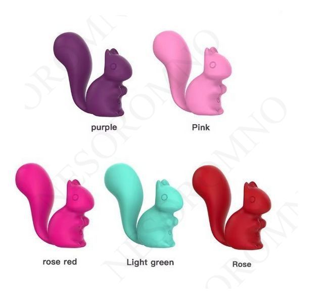 Міні-вібратор кліторальний Every Night Toys Debbie у формі білочки рожевий, 10 режимів вібрації 20572 /YAI707-002 фото