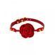Кляп у формі Троянди червоний Rose Ball Gag UPKO U61827 фото 3