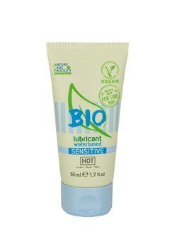 Органічний лубрикант на водній основі Hot Bio Lube Sensitive, 50 мл HOT44160 фото