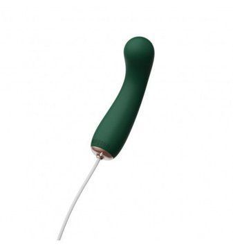 Вібратор для точки G, Qingnan No. 1 Super Soft G-spot Vibrator Green Q91003 фото