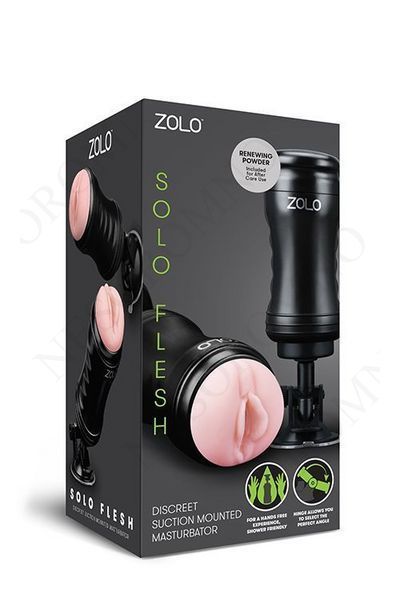 Мастурбатор у колбі вагіна ZOLO SOLO HANDSFREE MASTURBATOR T670043 фото