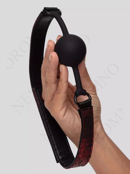 Кляп силіконовий Fifty Shades of Grey Sweet Anticipation Reversible Silicone Ball Gag FS83666 фото