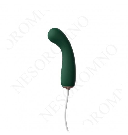Вібратор для точки G, Qingnan No. 1 Super Soft G-spot Vibrator Green Q91003 фото