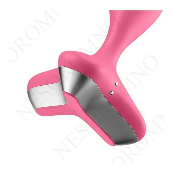 Анальна пробка з вібрацією у футуристичному дизайні Satisfyer Game Changer, рожевий ST4006789 фото