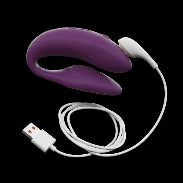 Вібромасажер для пар We-Vibe Chorus, Purple W44012 фото