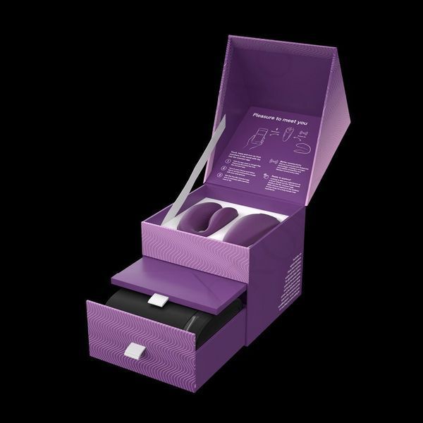 Вібромасажер для пар We-Vibe Chorus, Purple W44012 фото