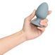 Анальна пробка Dream Toys Nude сіра, 8 х 4 см DT22176 фото 4