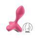 Анальна пробка з вібрацією у футуристичному дизайні Satisfyer Game Changer, рожевий ST4006789 фото 1