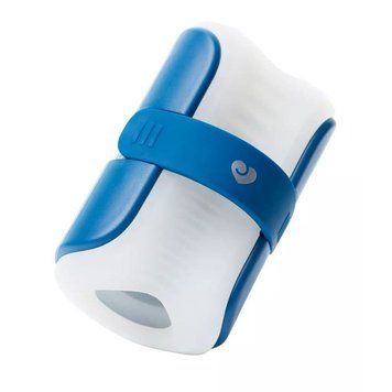 Мастурбатор Lovehoney Mon Ami Adjustable із відкритим каналом, біло-блакитний HR86254 фото