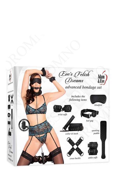 Набір для БДСМ ігор A&E EVES FETISH DREAMS ADVANCED BONDAGE T840555 фото