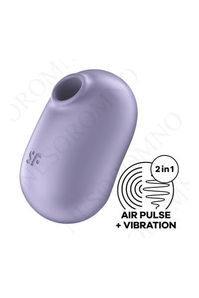 Вакуумний кліторальний стимулятор Satisfyer Pro To Go 2 бузковий T360491 фото