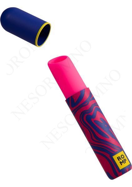 Кліторальний вібратор Romp Lipstick у вигляді губної памади, рожевий ROM3605 фото