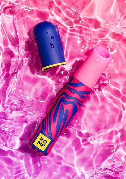Кліторальний вібратор Romp Lipstick у вигляді губної памади, рожевий ROM3605 фото
