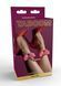 Поножі з бантиками Taboom Malibu Ankle Cuffs із веганської шкіри, рожеві TB17401 фото 1