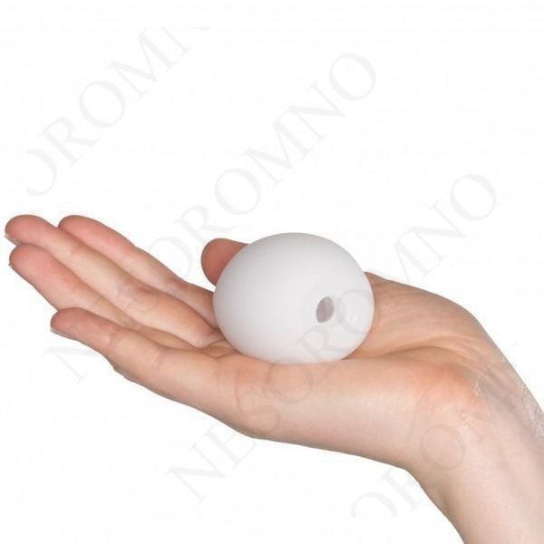 Самозмащувальний мастурбатор у вигляді яйця Satisfyer Riffle Masturbator Egg рельєфний T360149 фото