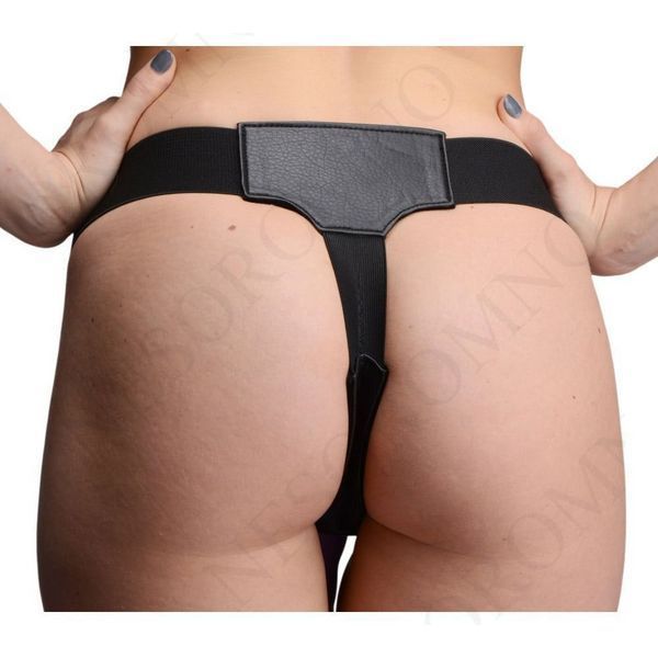 Труси для страпону з двома отворами Double Strap-on Skyler, чорні, O/S 40015 / CN-14-0531-20 фото